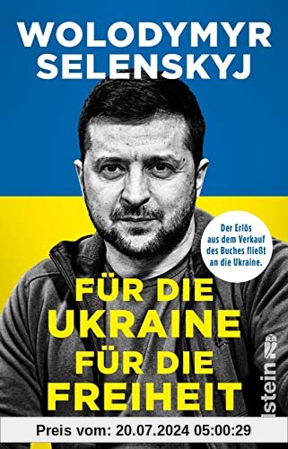 Für die Ukraine - für die Freiheit: Reden im Zeichen des Krieges | Alle Gewinne aus dem Verkauf des Buches fließen an die ukrainische Bevölkerung.